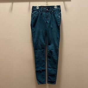 Silver Jeans Dark Teal Jeggings